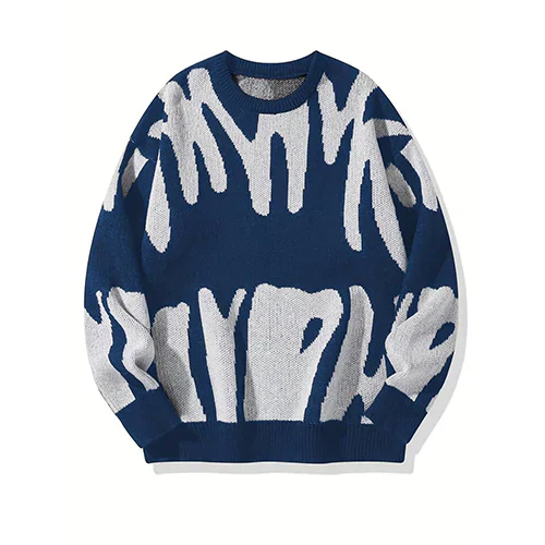 Pull Femme Élégant Noir et Blanc