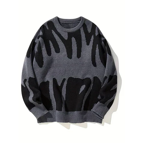 Pull Femme Élégant Noir et Blanc