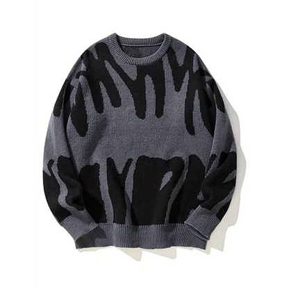 Pull Femme Élégant Noir et Blanc