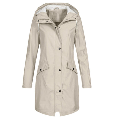 Veste Blazer Féminine Élégante Longue Noir