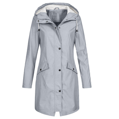 Veste Blazer Féminine Élégante Longue Noir