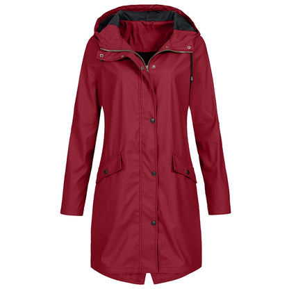 Veste Blazer Féminine Élégante Longue Noir