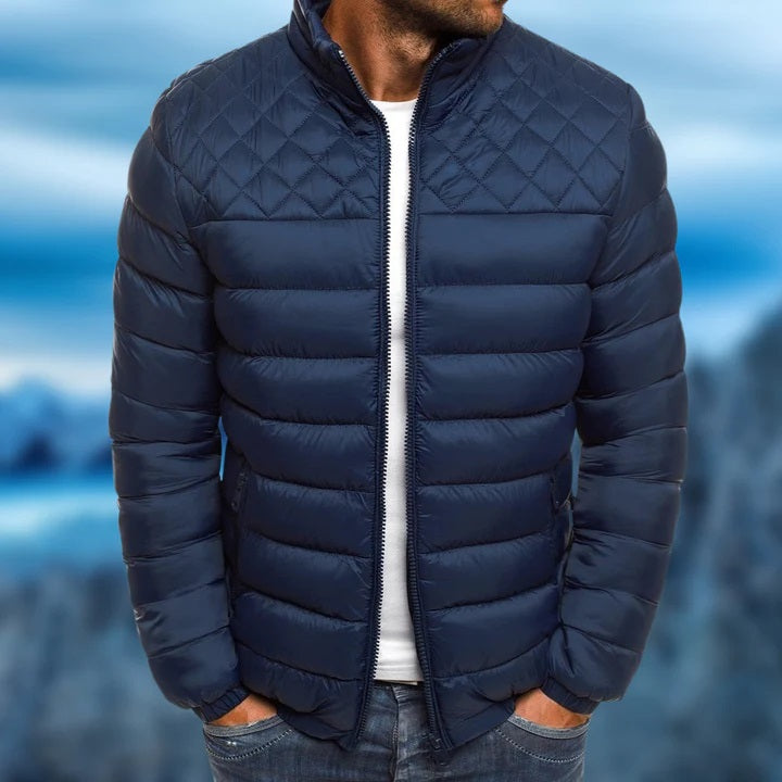 Keith - Veste matelassée imperméable et coupe-vent pour homme
