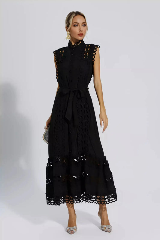 Robe Été Sans Manches Élégante - BerlinGlamour