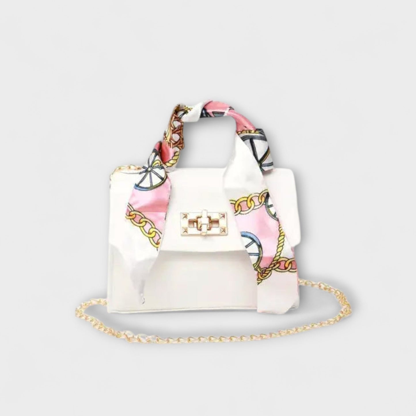Sac à Main Élégant pour Femme avec Chaîne en Métal