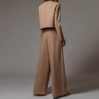 Pantalon Femme Ensemble avec Haut à Manches Longues