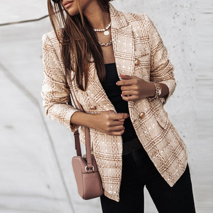 Veste Femme Classique Slim pour Travail et Ville