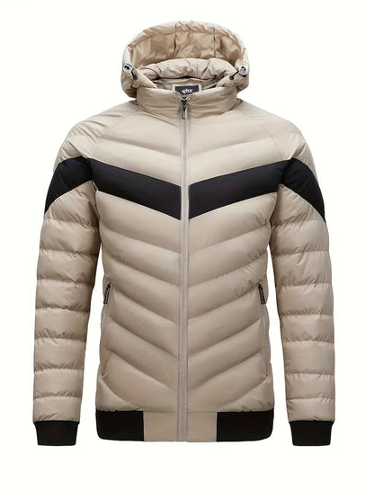 Veste Imperméable Hiver pour Homme avec Capuche Réglable - PanierRoyale