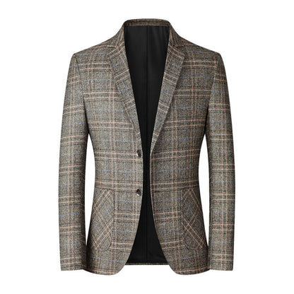 Blazer Homme Classique Noir à 2 Boutons