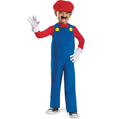 Costume Enfant Plombier Amusant pour Fête d'Anniversaire - PanierRoyale
