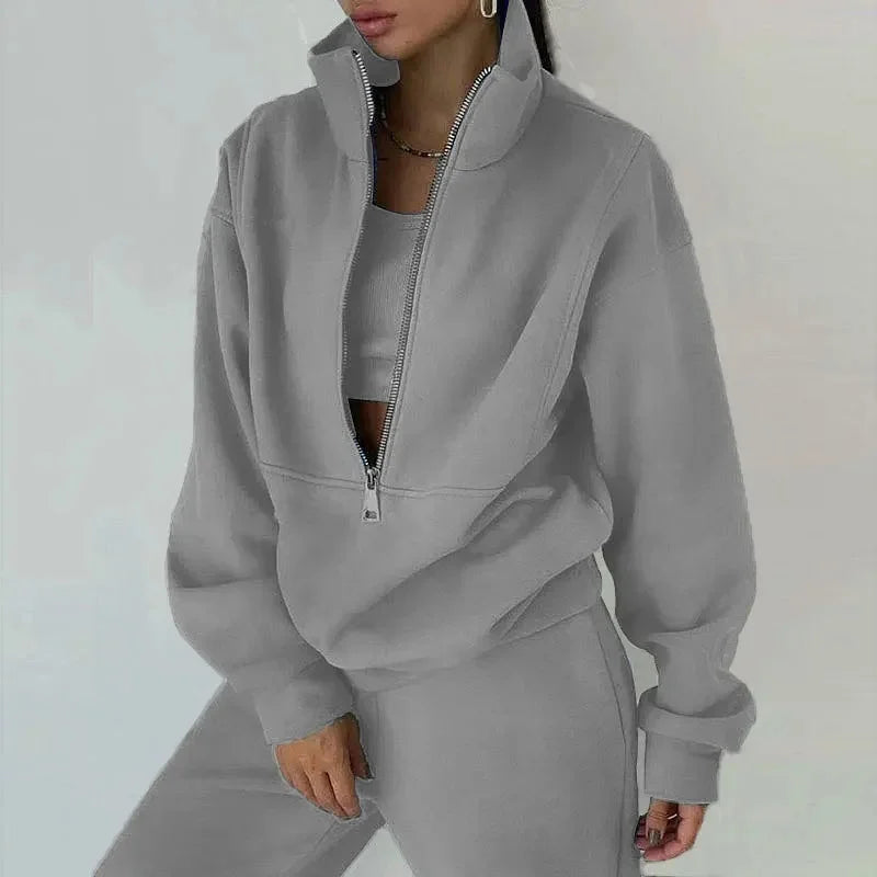 Tenue décontractée femme hiver confortable