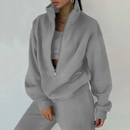 Tenue décontractée femme hiver confortable