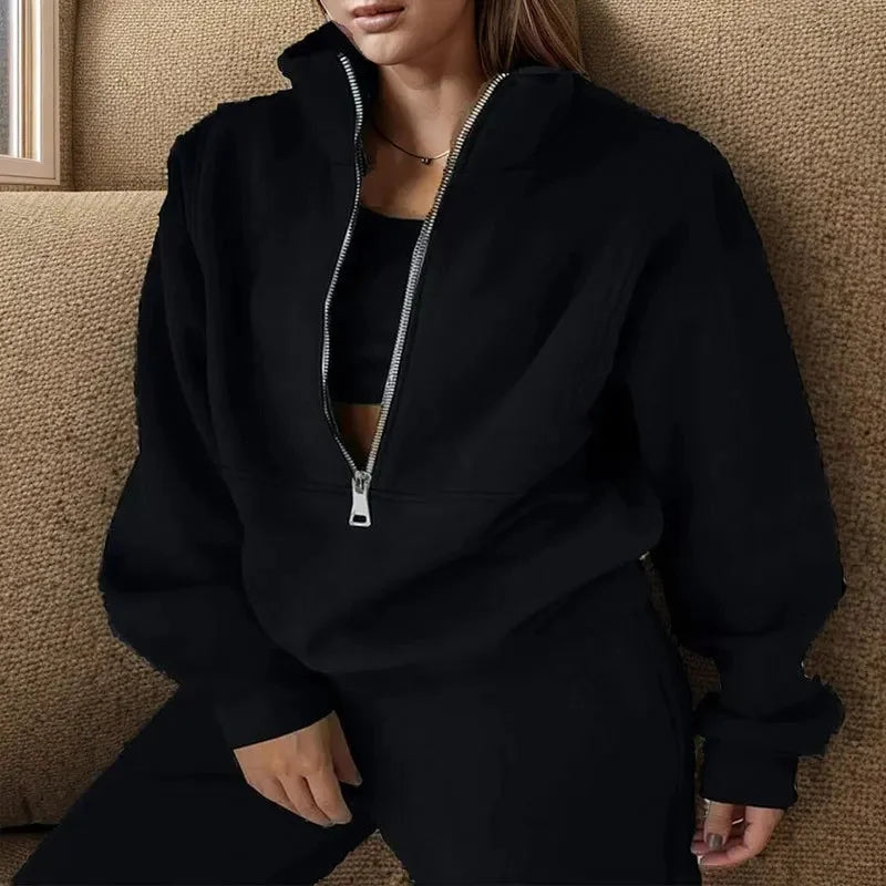 Tenue décontractée femme hiver confortable