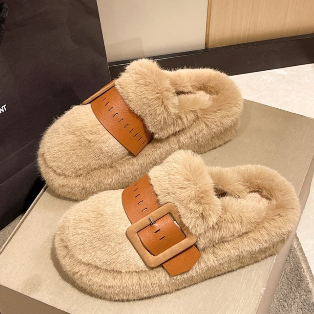 Pantoufles Femmes Douces et Confortables pour Intérieur