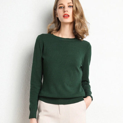 Pull Noir Féminin Manches Longues Élégant
