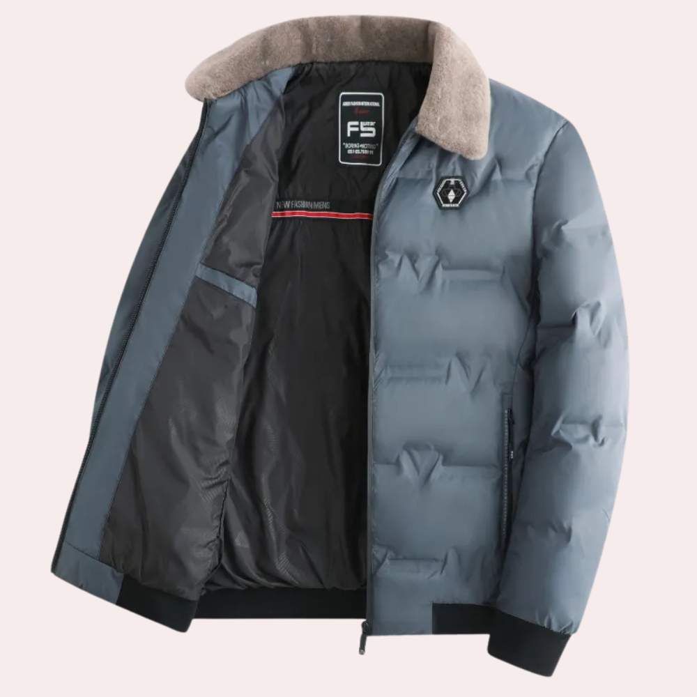 JUSTIN - Manteau d'Hiver Confortable pour Hommes