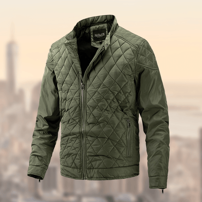 Veste polaire homme marine éclair zip