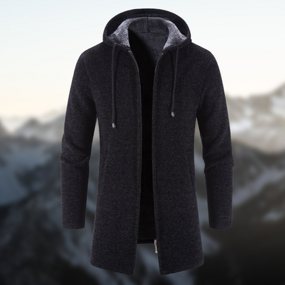 Doudoune Hiver Homme avec Capuche Amovible et Imperméable