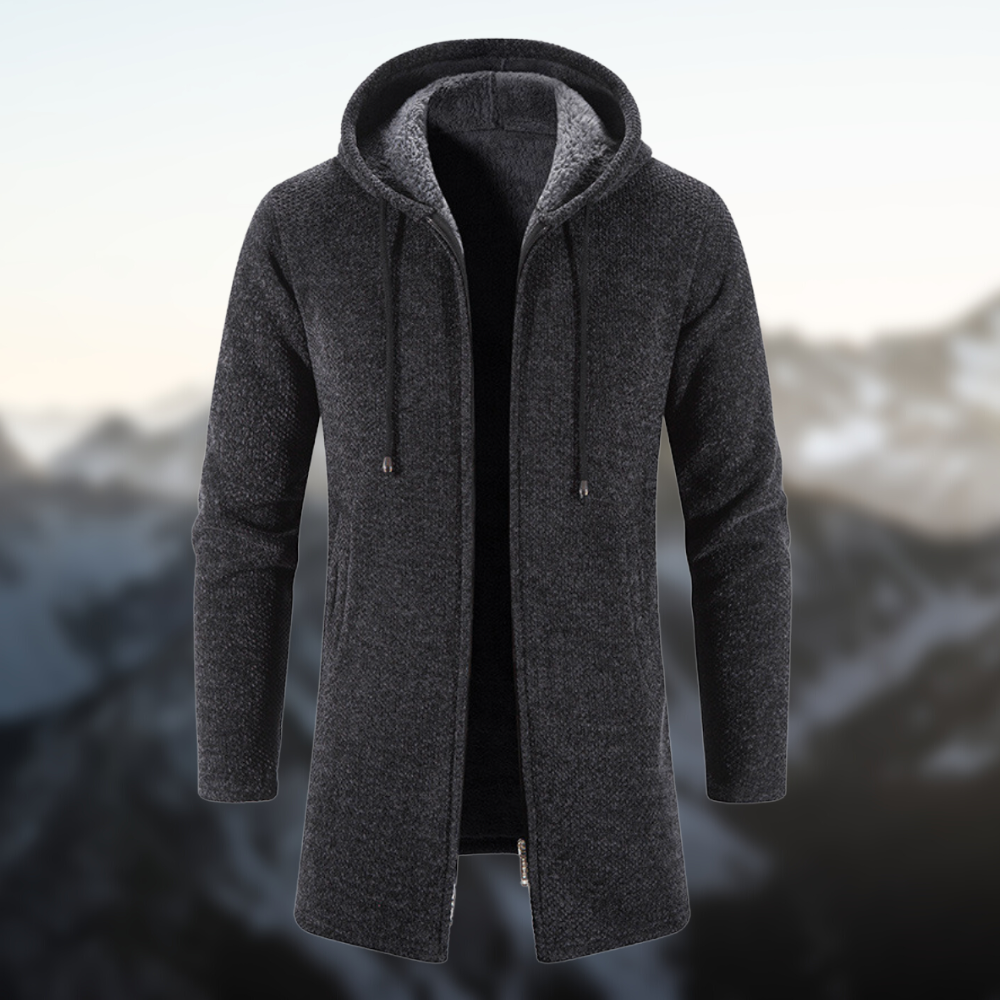 Doudoune Hiver Homme avec Capuche Amovible et Imperméable