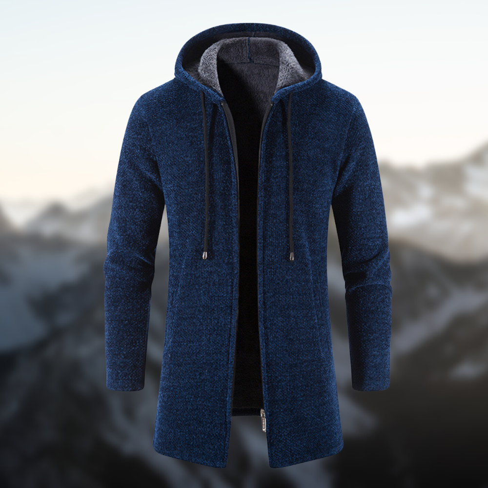 Doudoune Hiver Homme avec Capuche Amovible et Imperméable