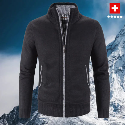 Cardigan Homme Hiver Élégant Manches Longues Douillet