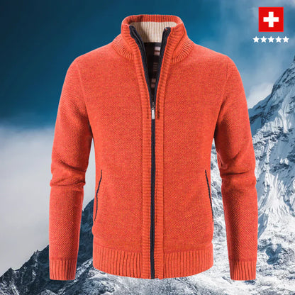 Cardigan Homme Hiver Élégant Manches Longues Douillet