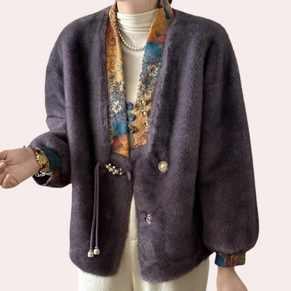 MELIS - Manteau d'Hiver Classique pour Femmes