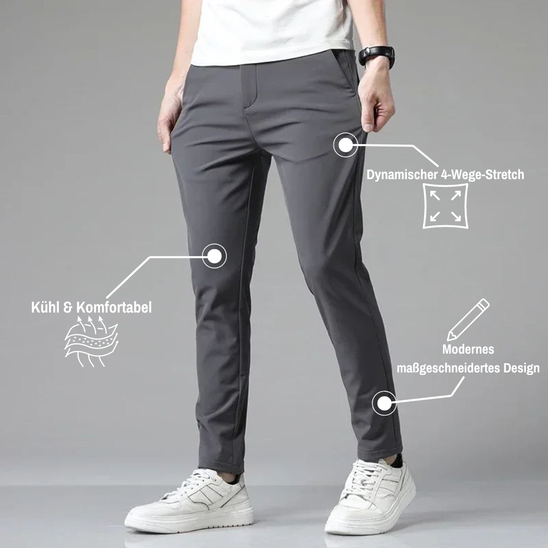 Pantalon Homme Slim Fit Noir
