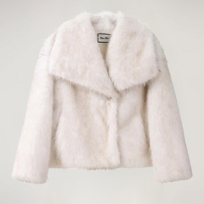 Manteau Femme Hiver Doux et Chaud – Pelisse Fausse Fourrure Élégante