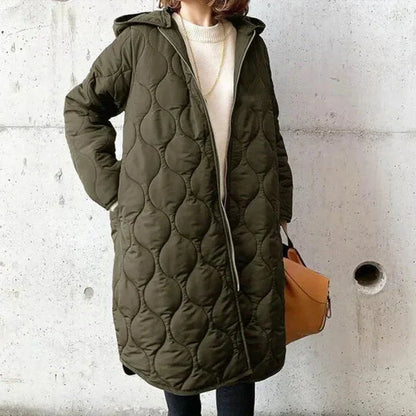 Parka Femme Hiver à Capuche Amovible et Imperméable