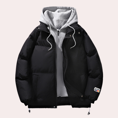 OLMAN - Veste à Capuche Élégante pour Hommes