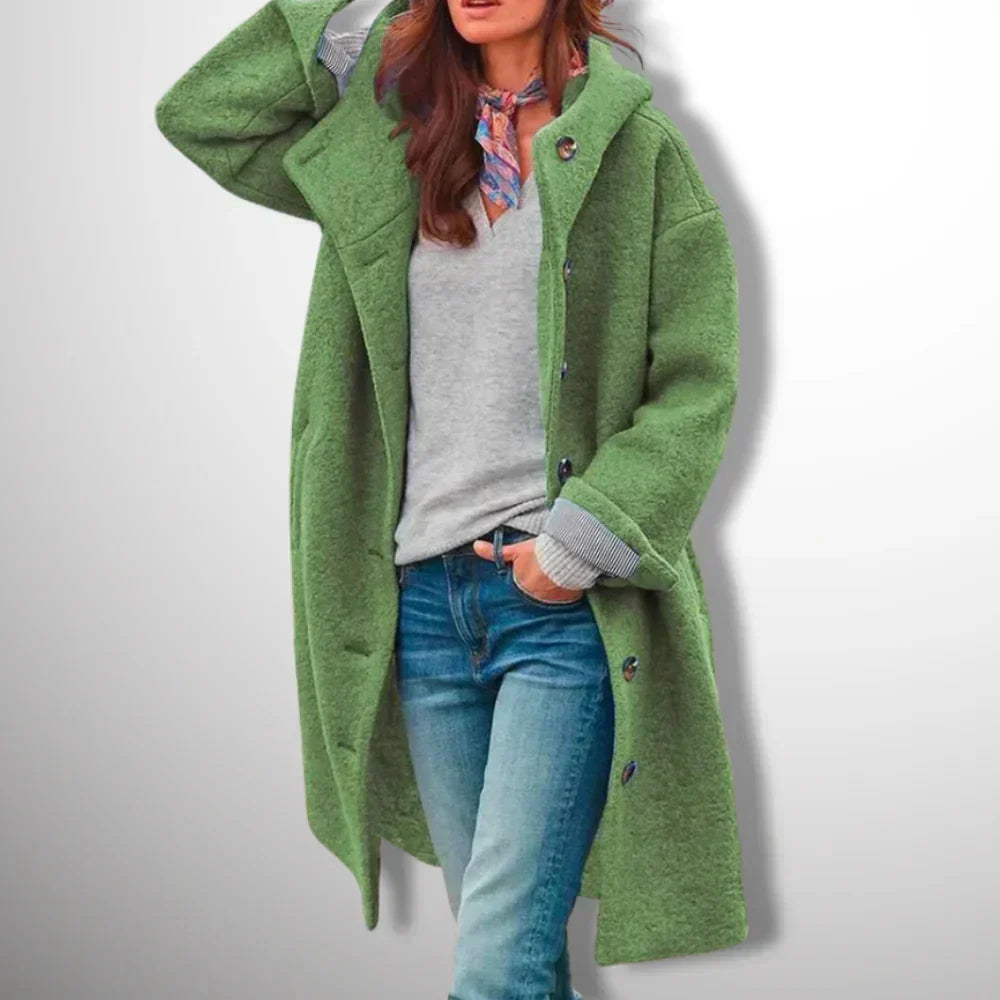 Manteau Femme Long Classique Élégant pour Automne - PanierRoyale