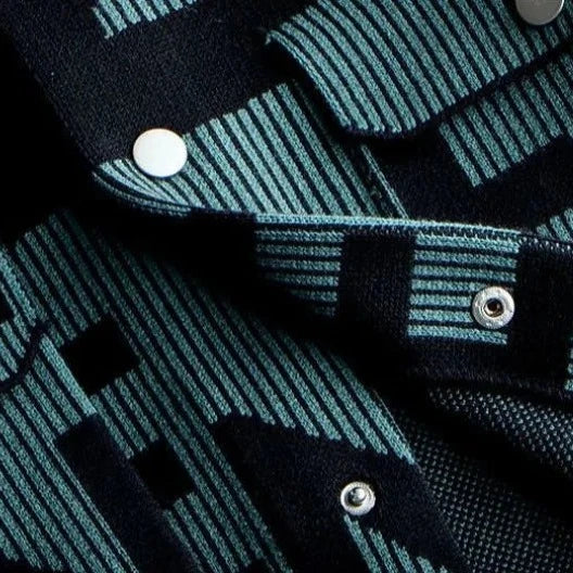 Blouson Homme Vieux Style Coupé Classique