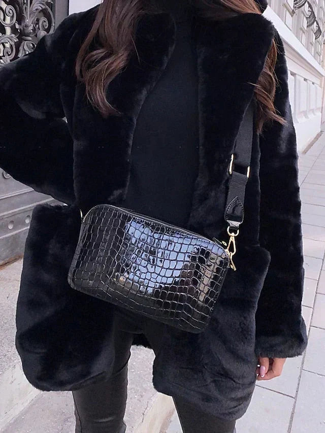 Manteau Femme Hiver Chaud et Élégant Long