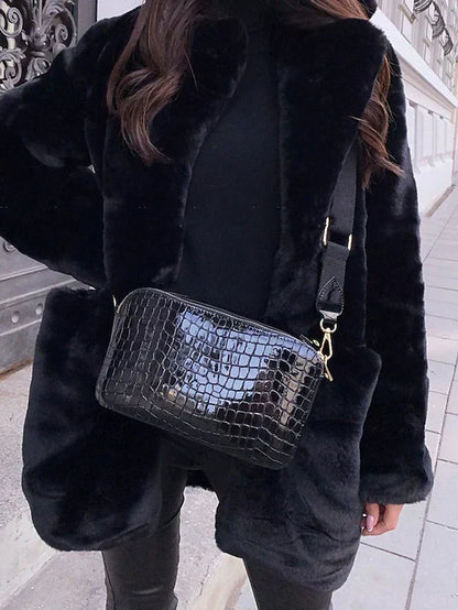 Manteau Femme Hiver Chaud et Élégant Long