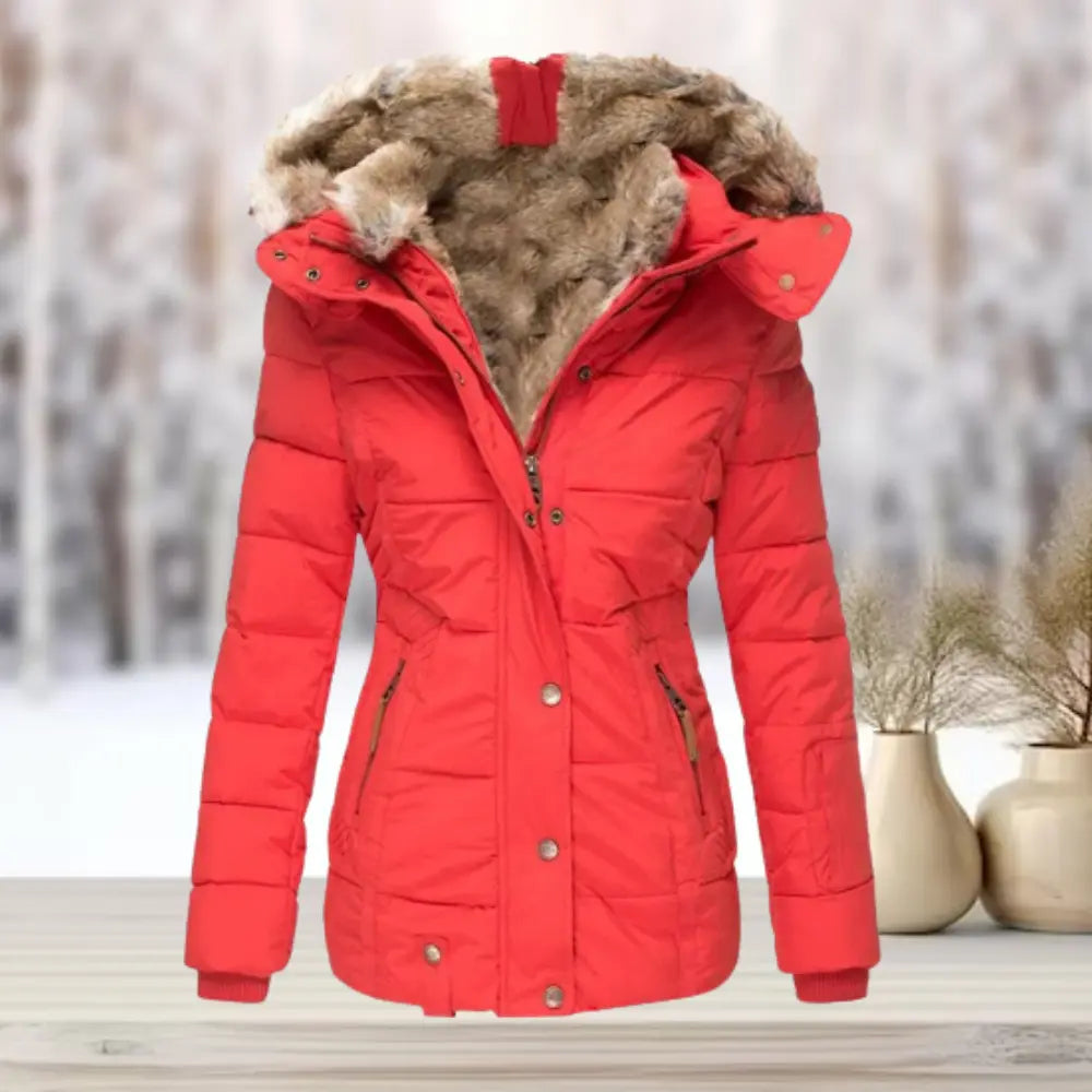 Manteau Femme Hiver Long Manches Épais - PanierRoyale