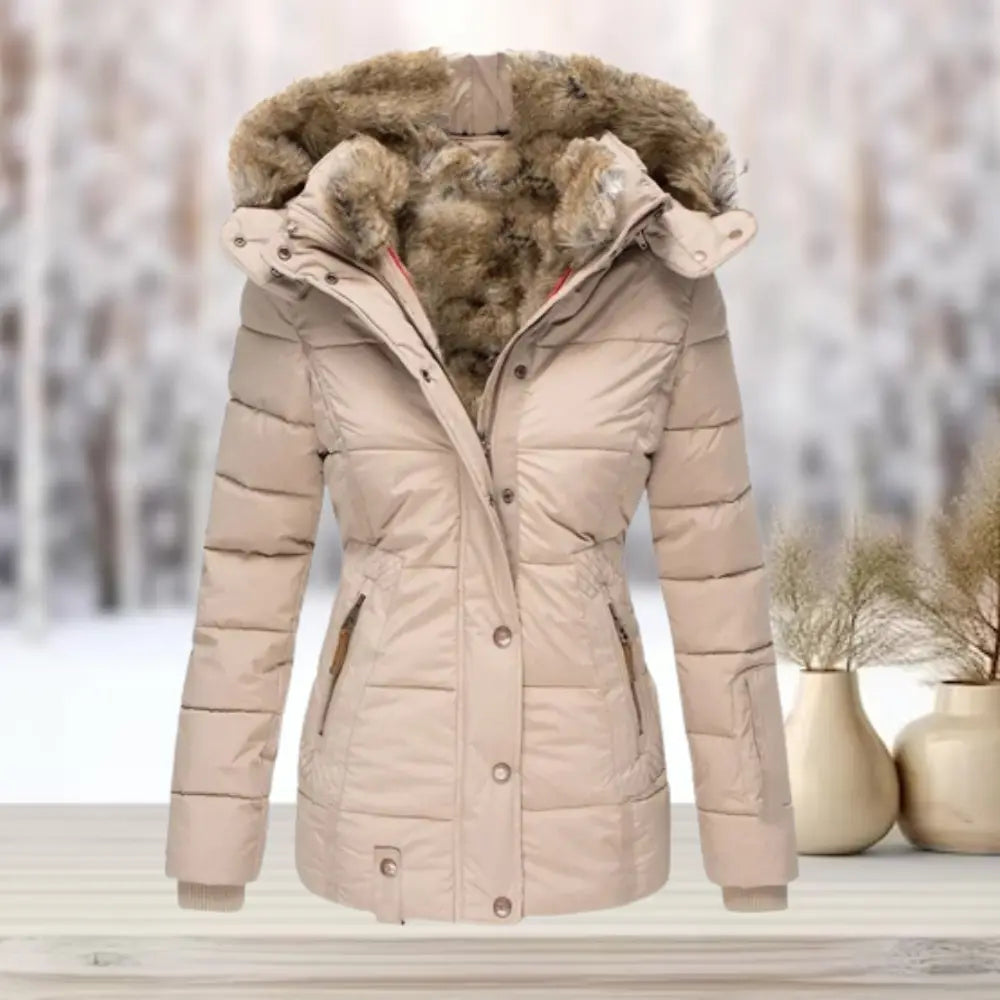 Manteau Femme Hiver Long Manches Épais