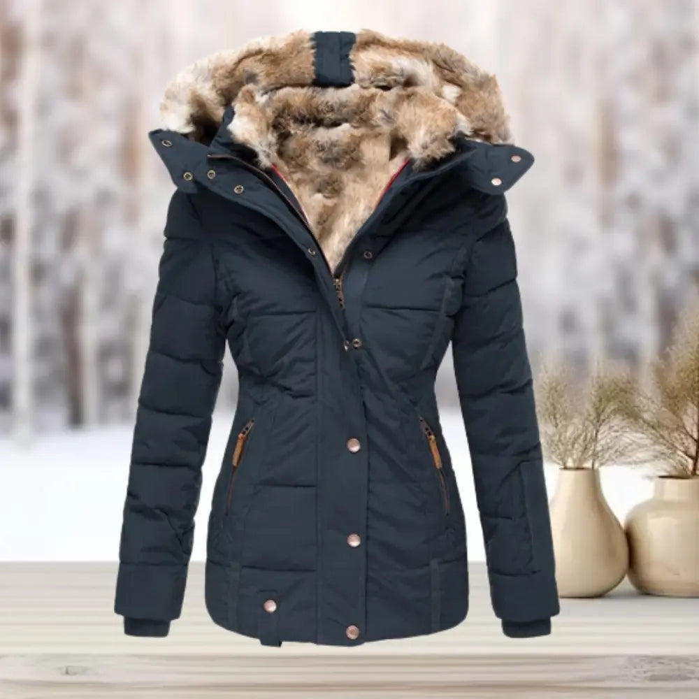 Manteau Femme Hiver Long Manches Épais