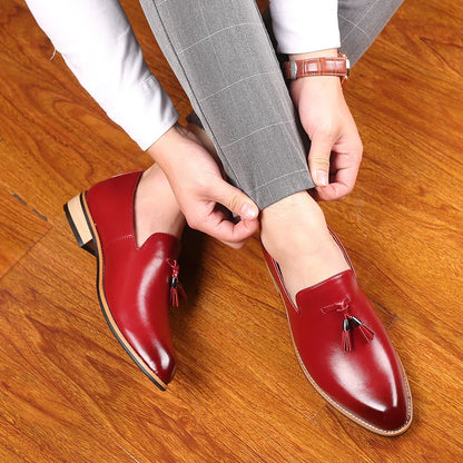 Mocassins Homme Cuir Elegant Noir