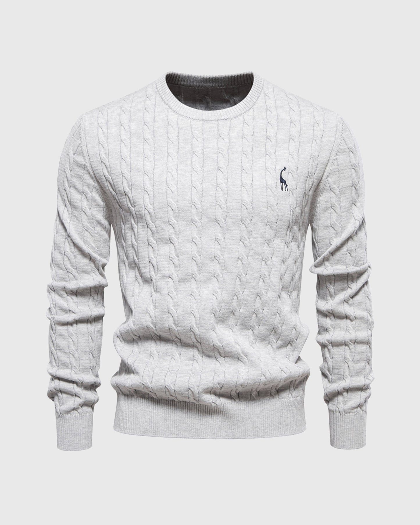 Pull en Coton à Câble pour Homme