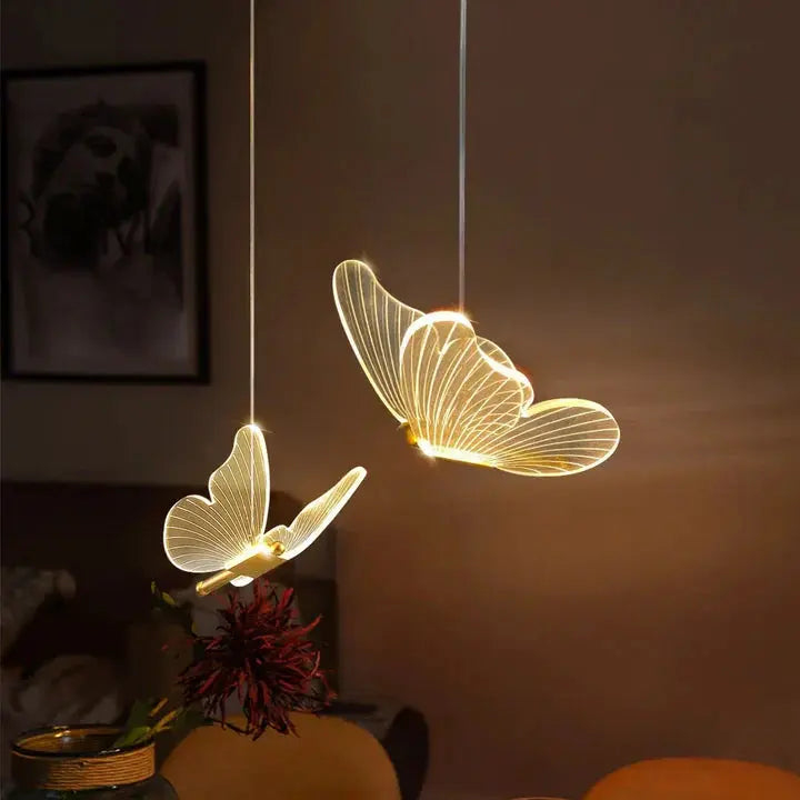Lampe Pendante LED Papillon Design - BerlinGlamour