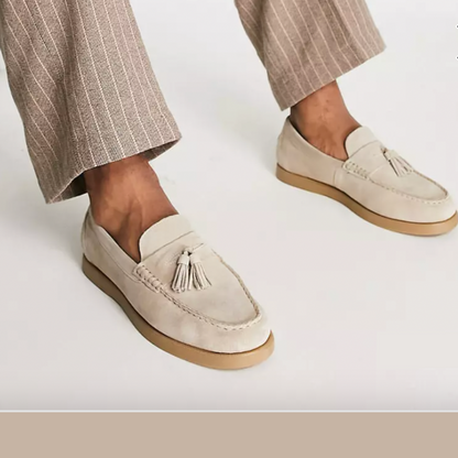Mocassins Homme Cuir Brun Chic et Confortables