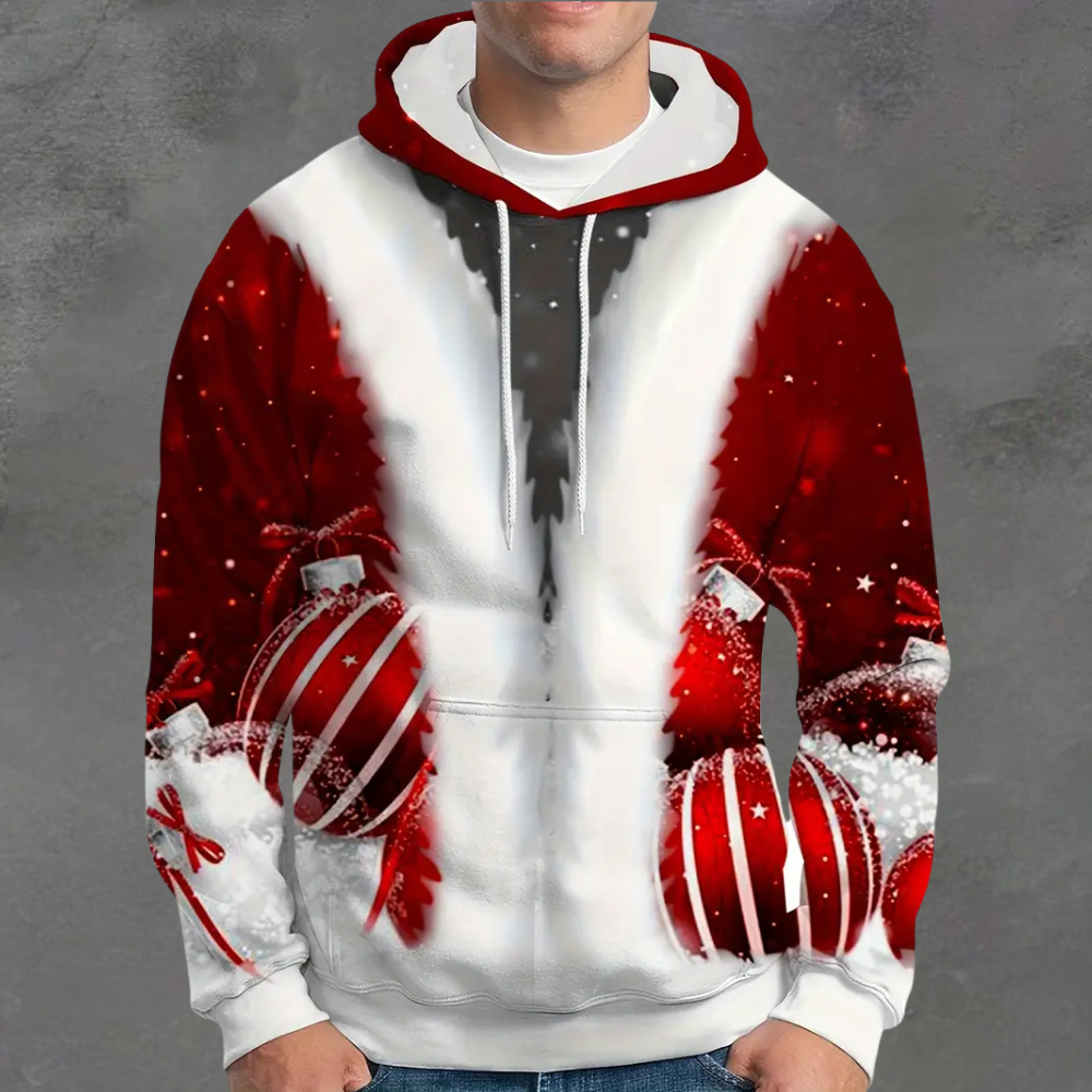 Pull de Noël à Capuche - vue 2