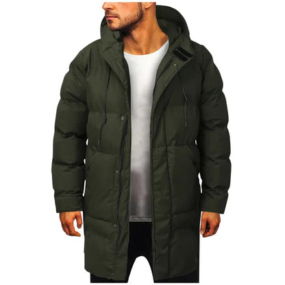 Doudoune Hiver Homme Grise Étanche et Chaude