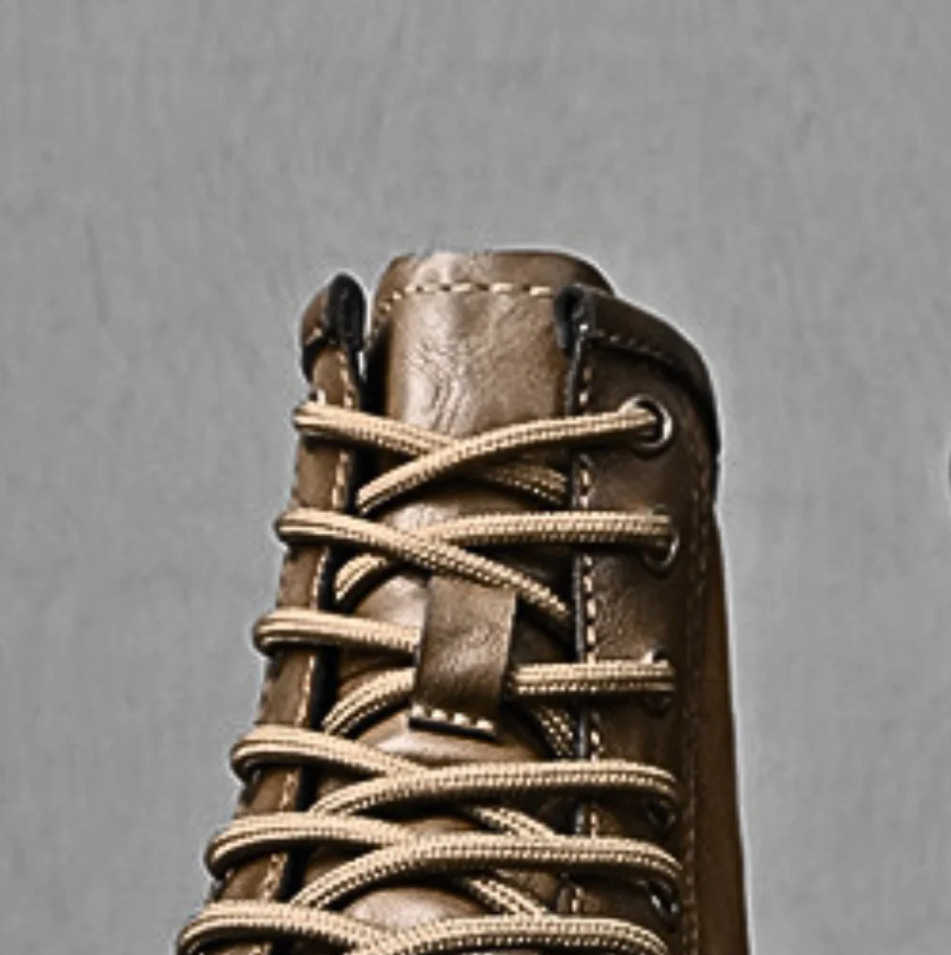 Bottines Homme Cuir Noir Élégantes