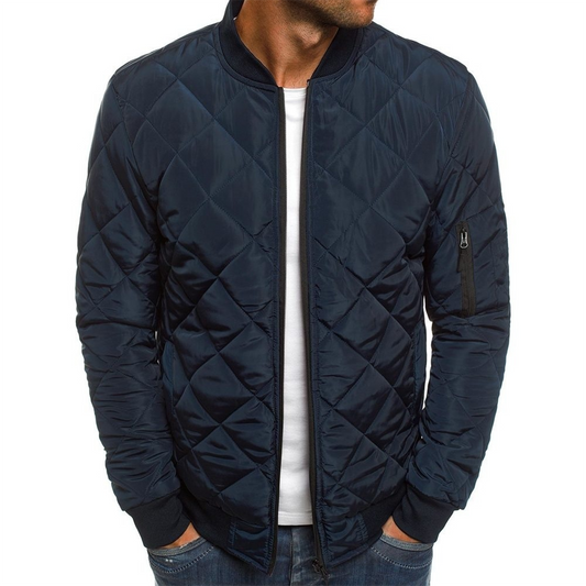 Blouson Hiver Homme Matelassé avec Poches Warm et Confortable - PanierRoyale