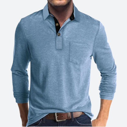 Chemise Polo Homme Coton Classique et Confortable