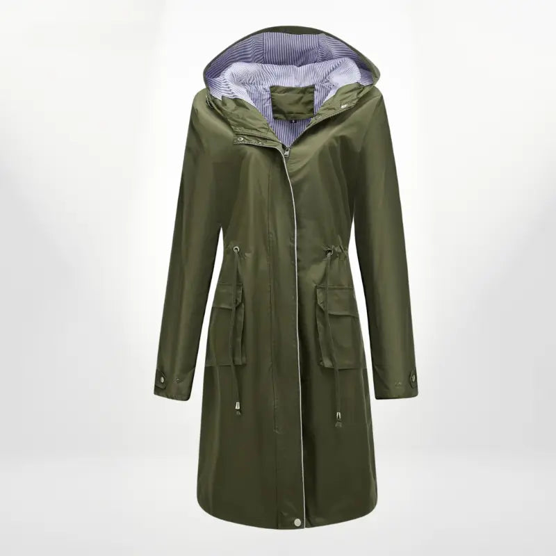 Veste Imperméable Femme Manches Longues
