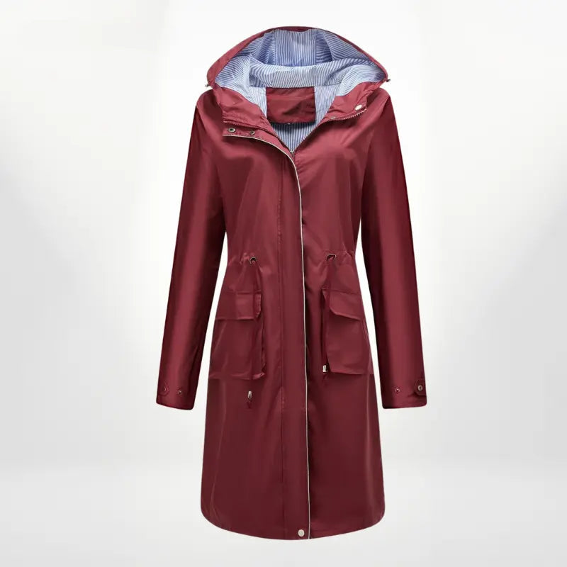 Veste Imperméable Femme Manches Longues