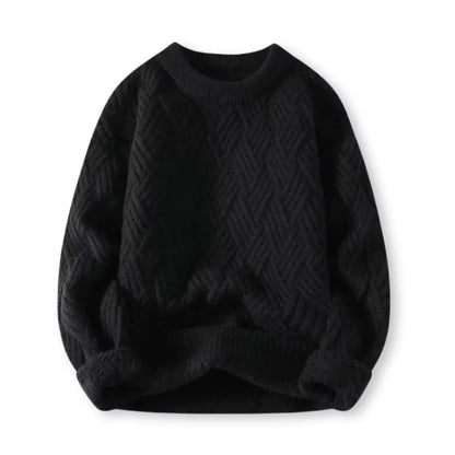 Pull en Mélange de Laine Chaud et Élégant